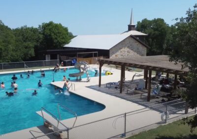 Twin Oaks Ranch Pool | Christian Retreat Facilities Near Houston, Texas