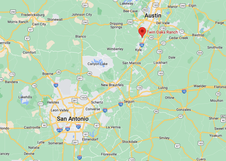 Twin Oaks Ranch Christian Retreat Facililites Near Austin, San Antonio, and Houston, Texas